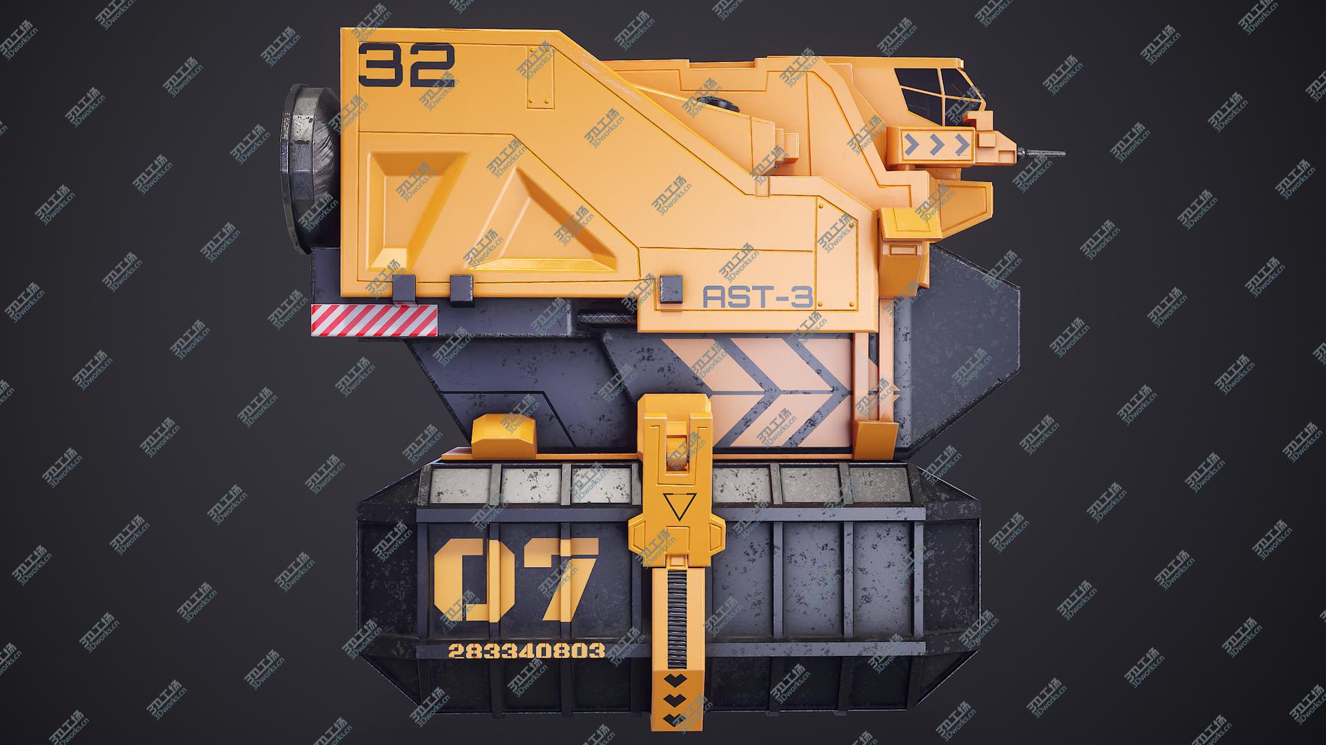 images/goods_img/202105073/Sci-Fi Cargo Loader Spaceship 3D model/5.jpg